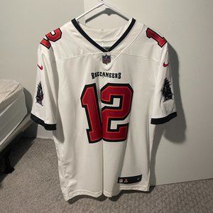 Men's Tampa Bay Buccaneers Tom Brady Nike White Game Jersey